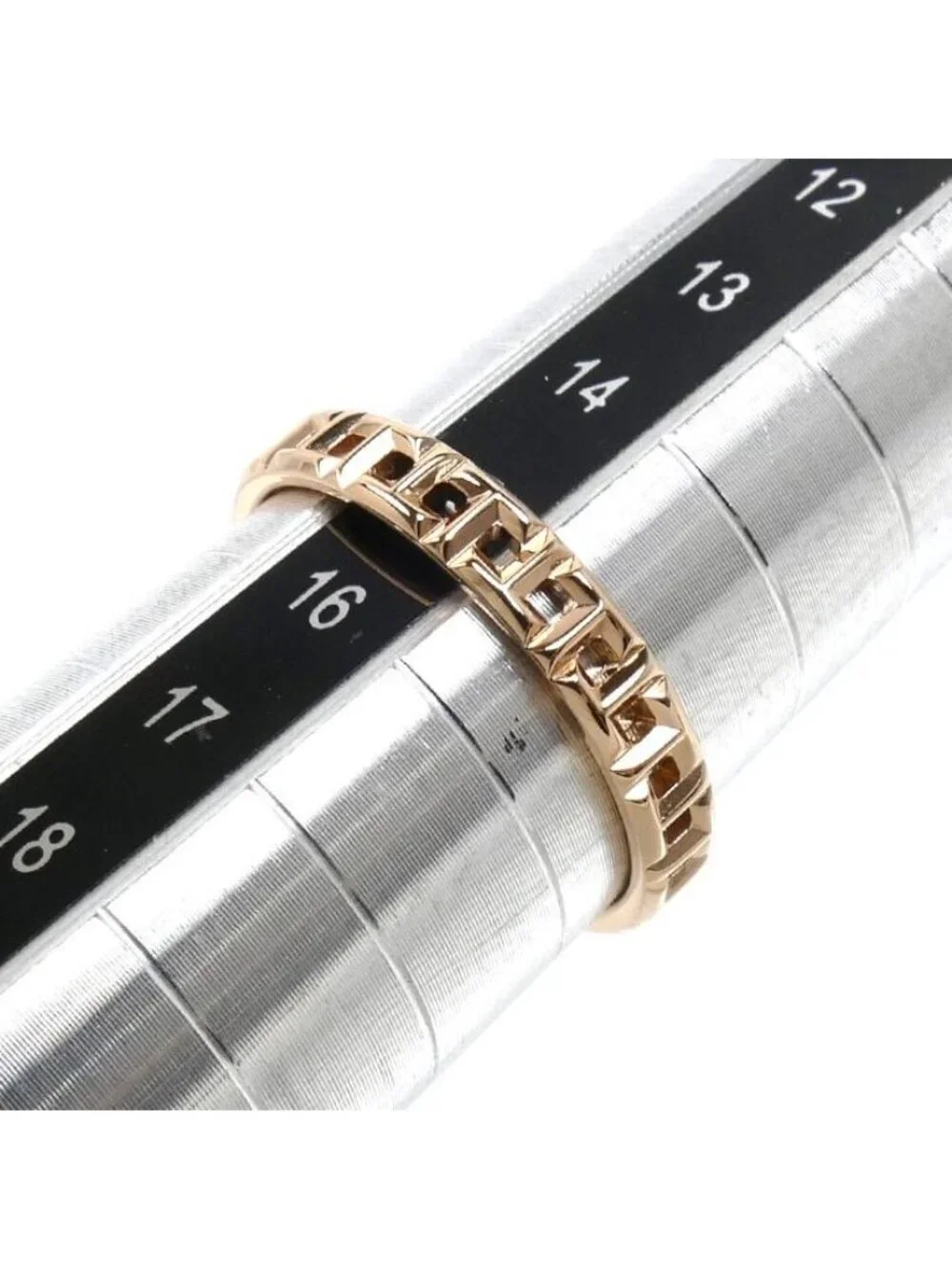 Tiffany & Co 18k Pink Gold T True Narrow Ring